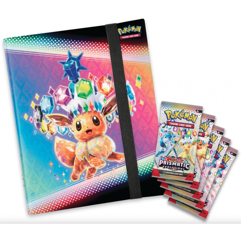 Pokemon Prismatic Evolutions - Binder Collection、mySite、waistdrama