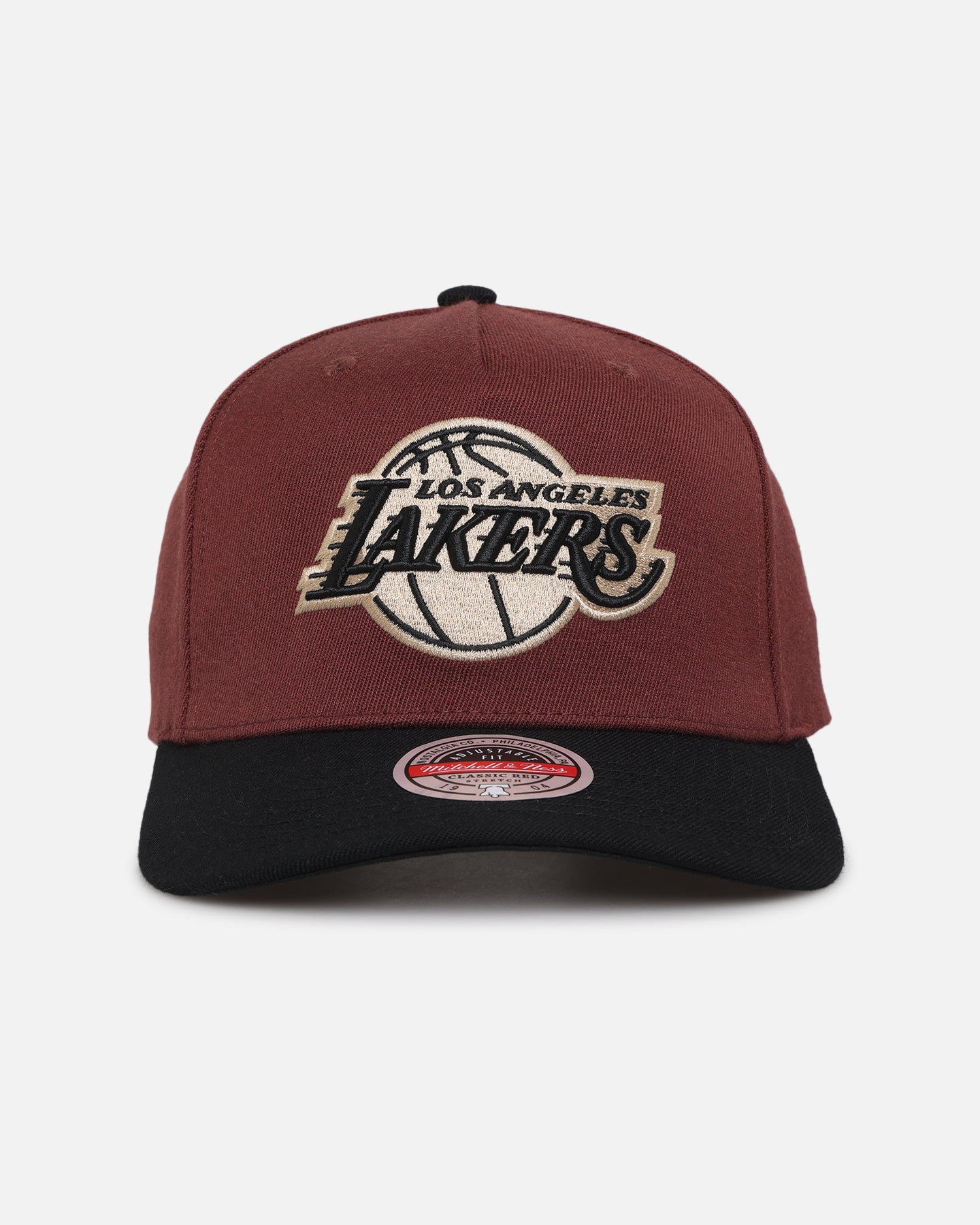 Mitchell & Ness Los Angeles Lakers 'Vintage Burgundy' MVP Snapback Burgundy、mySite、zt4zffjzw