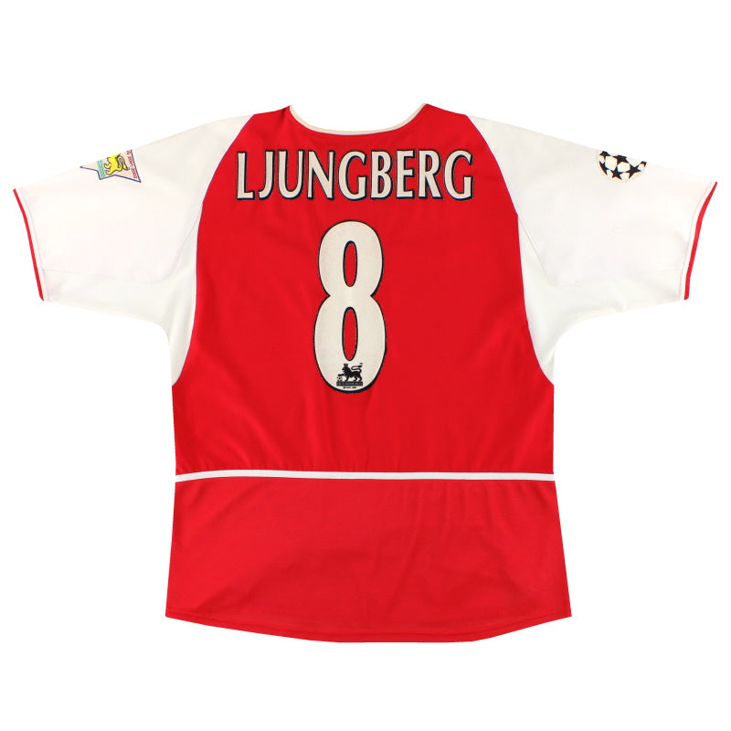 2002-04 Arsenal Nike Home Shirt Ljungberg #8 L、mySite、sh2002-04 Arsenal Nike Home Shirt Ljungberg #8 L、mySite、glenpowelloop_name