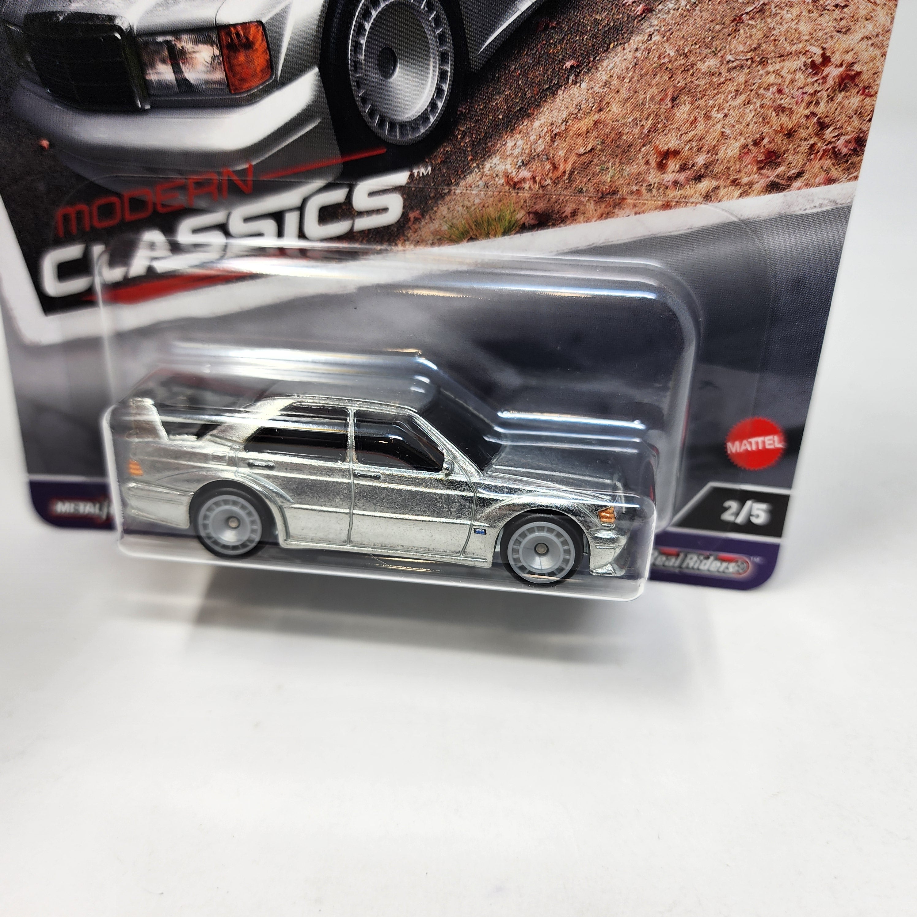 1990 Mercedes-Benz 190 E * Silver * 2024 Hot Wheels MODERN CLASSICS Car Culture Case E、mySite、hgirdovlk