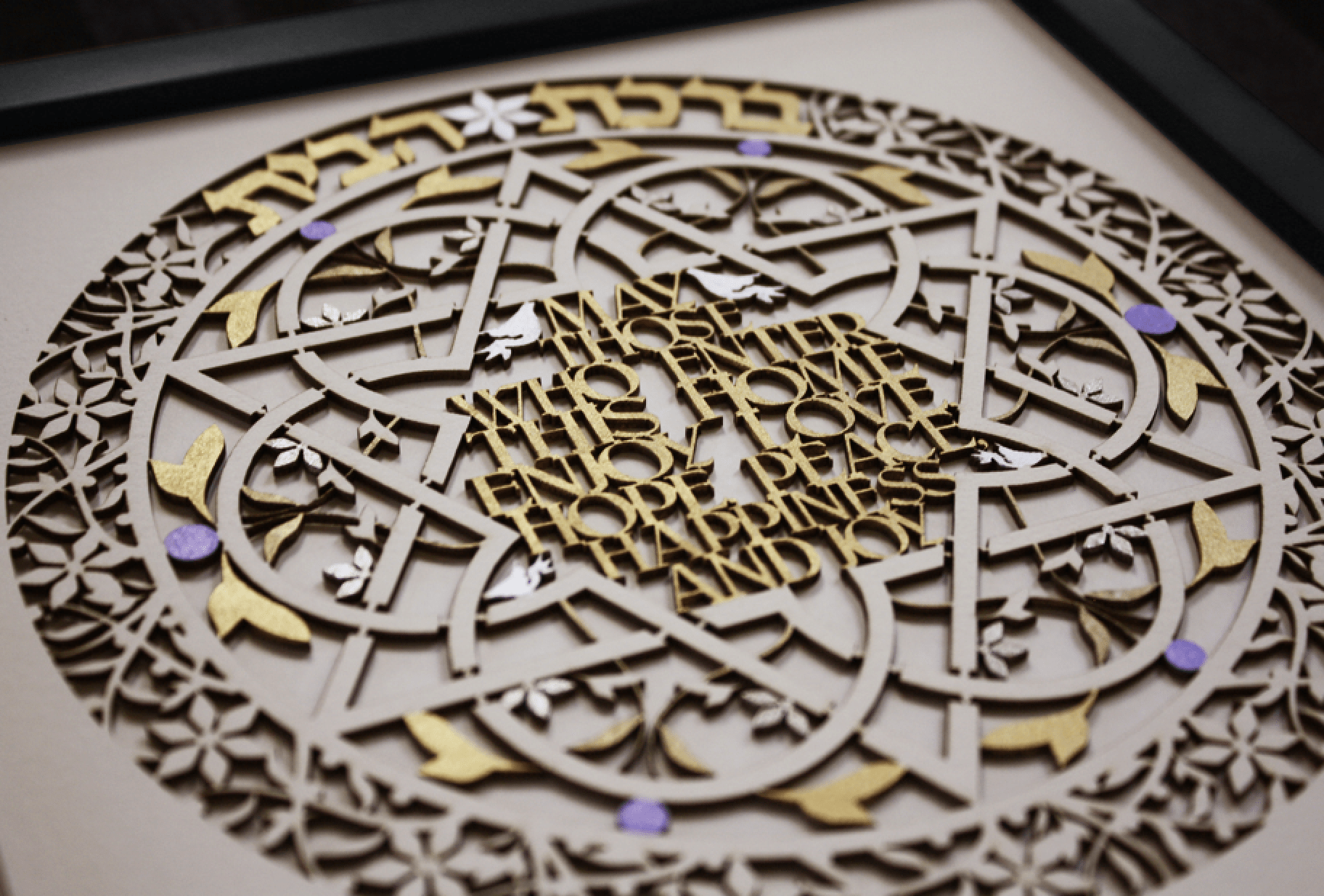 Blessing of the Home - Birkat Habayit Wall Hanging by Glenn Grubard、mySite、topwebapps