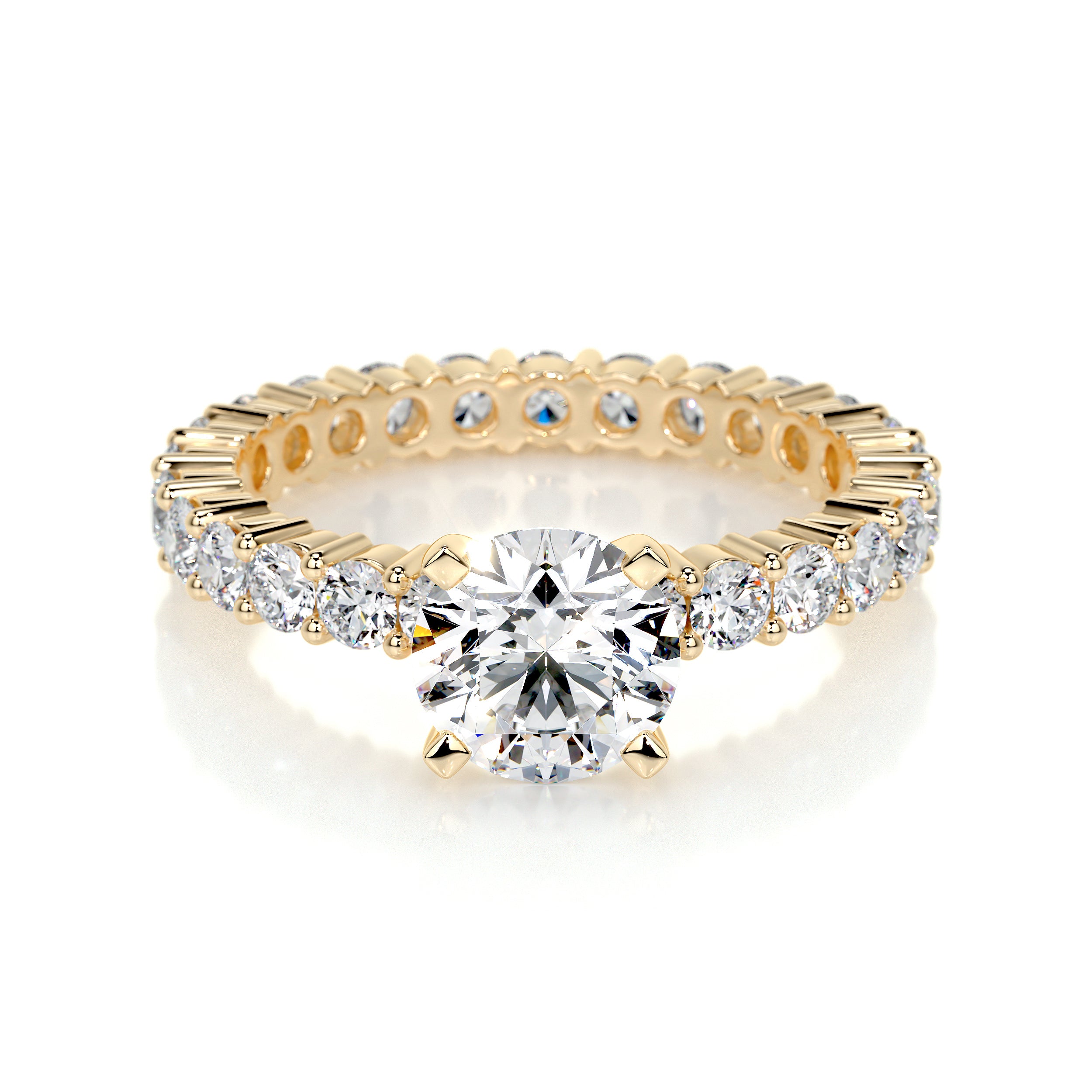 Jenna Lab Grown Diamond Ring -18K Yellow Gold、mySite、hinf8tx79