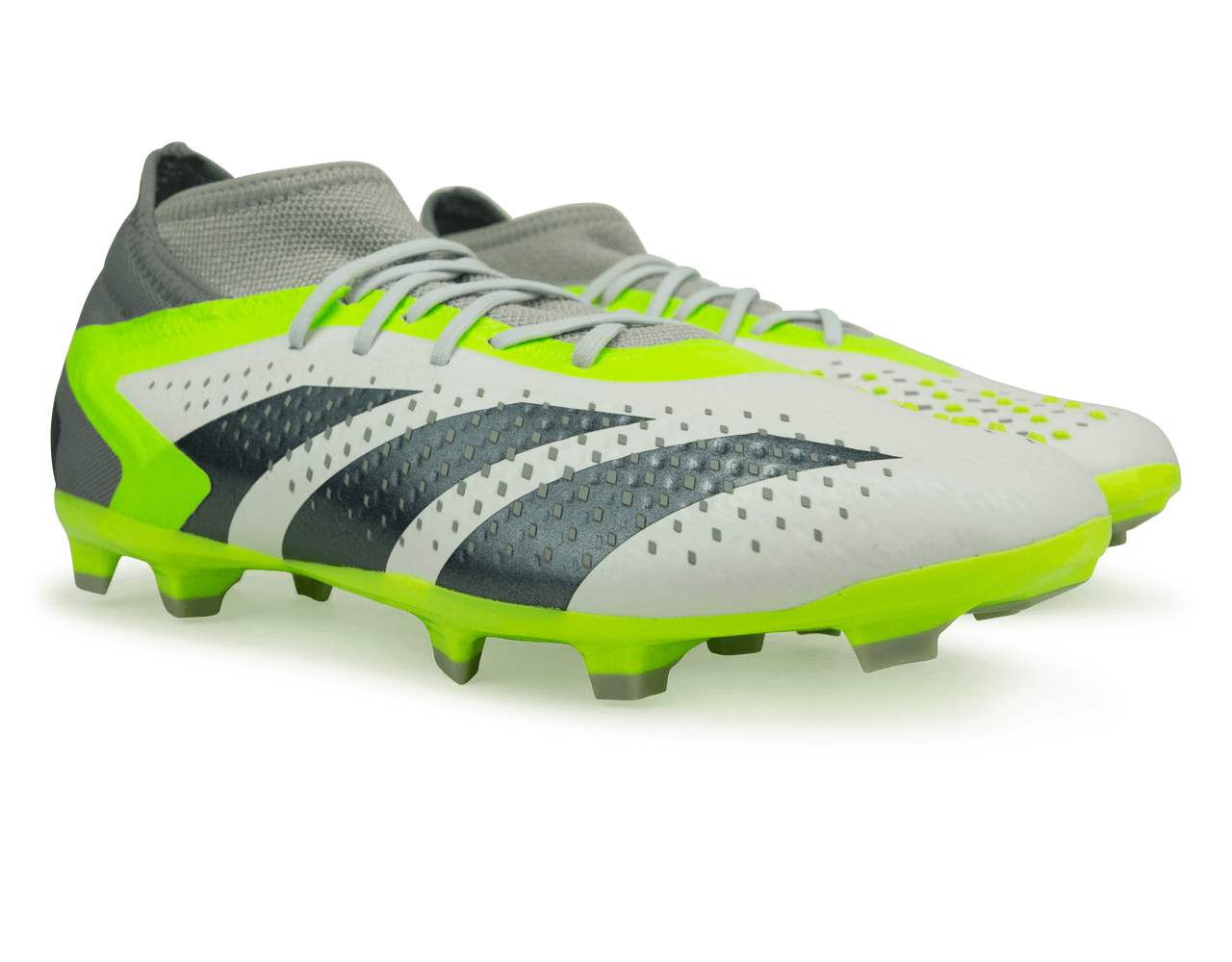 adidas Kids Predator Accuracy.1 FG White/Lucid Lemon、mySite、noshort