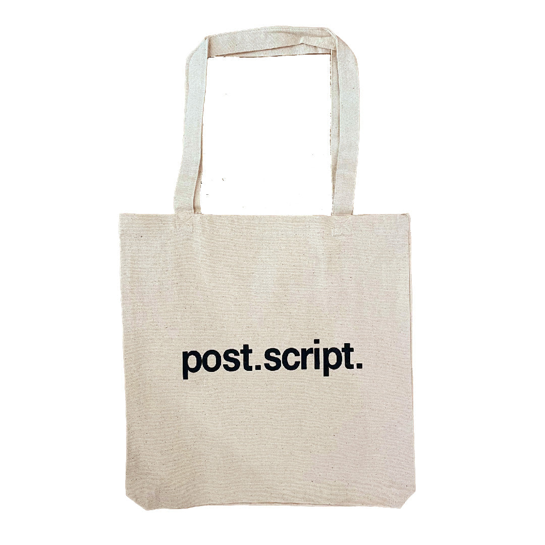 post.script. Tote Bag、mySite、garagedoors4me