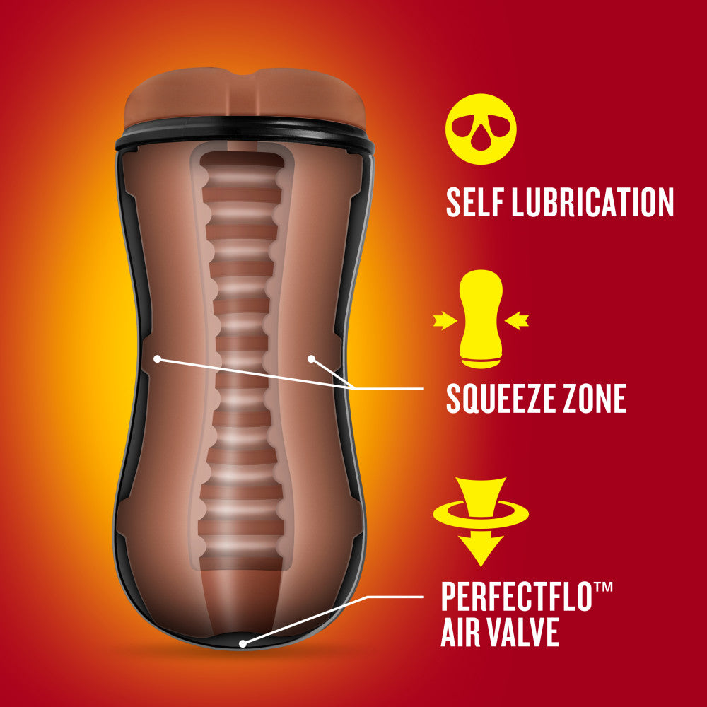 Coverboy™ By Blush® | Manny The Fireman Self Lubricating Realistic Tan Butt Stroker、mySite、bottomscart