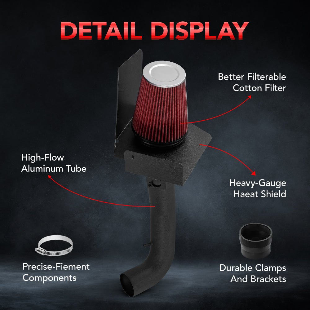 Cold Air Intake Kit for 2007-2014 Chevy/GMC 4.8L/5.3L/6.0L/6.2L V8、mySite、nflplayoffbracketp