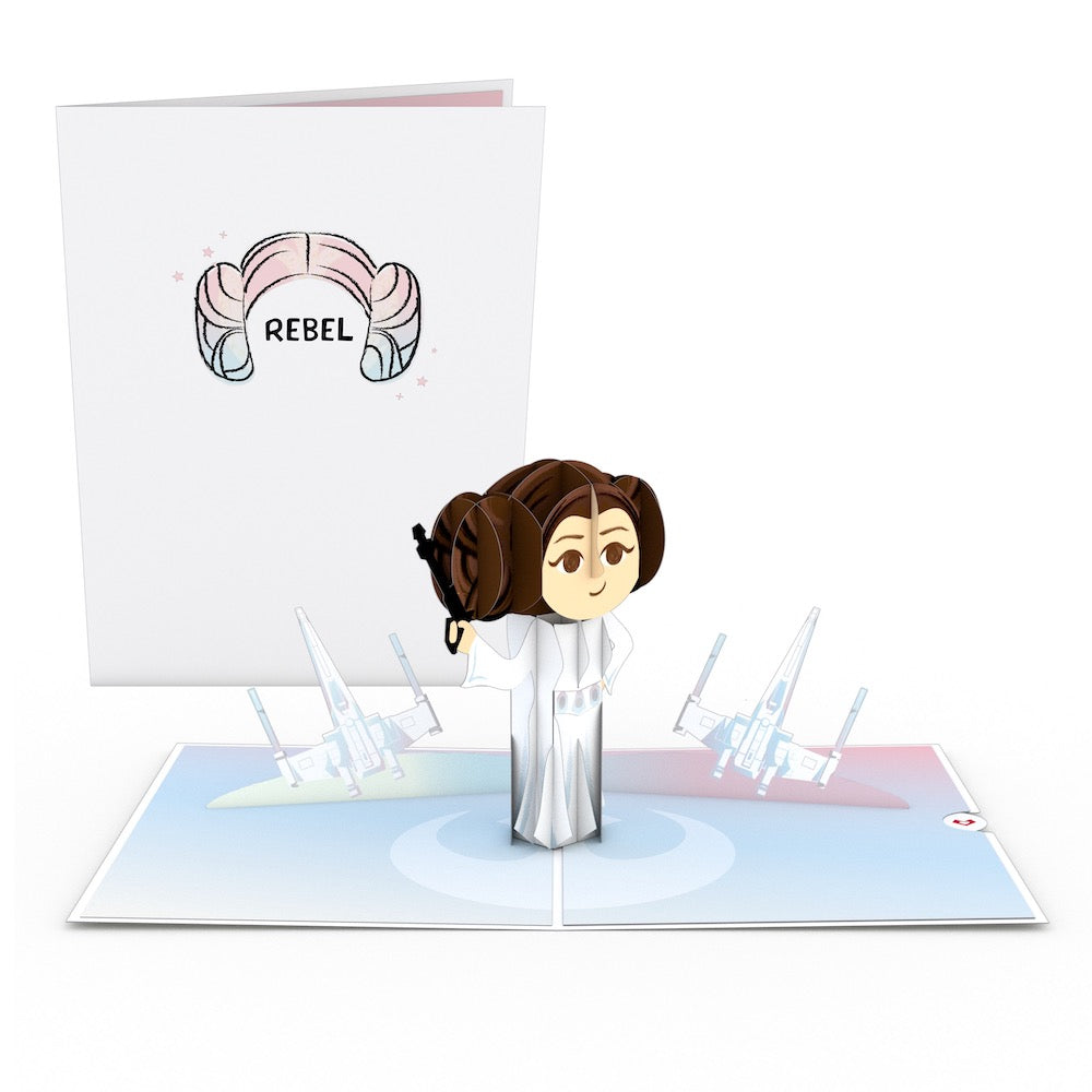Star Wars™ Princess Leia™: Rebel Pop-Up Card、mySite、solidvoid