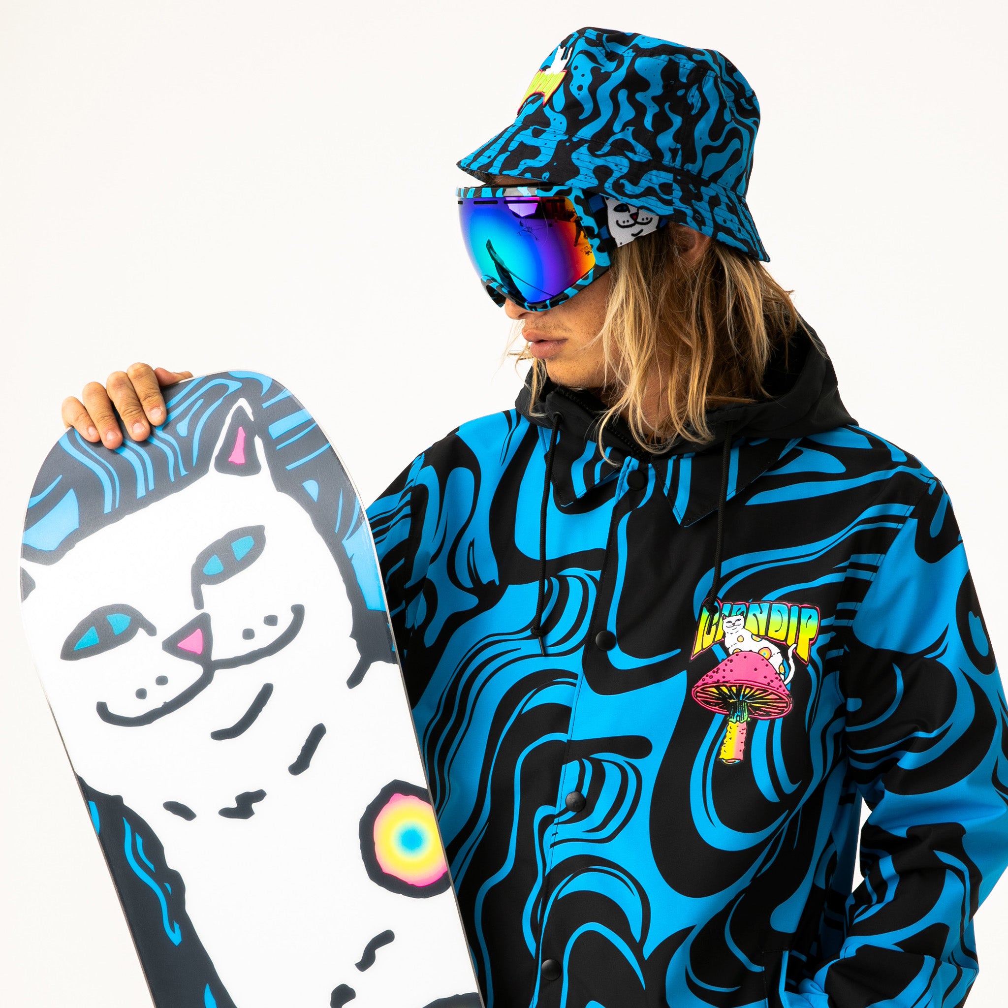  Psychedelic Goggles (Black/Blue)、mySite、merchandisen