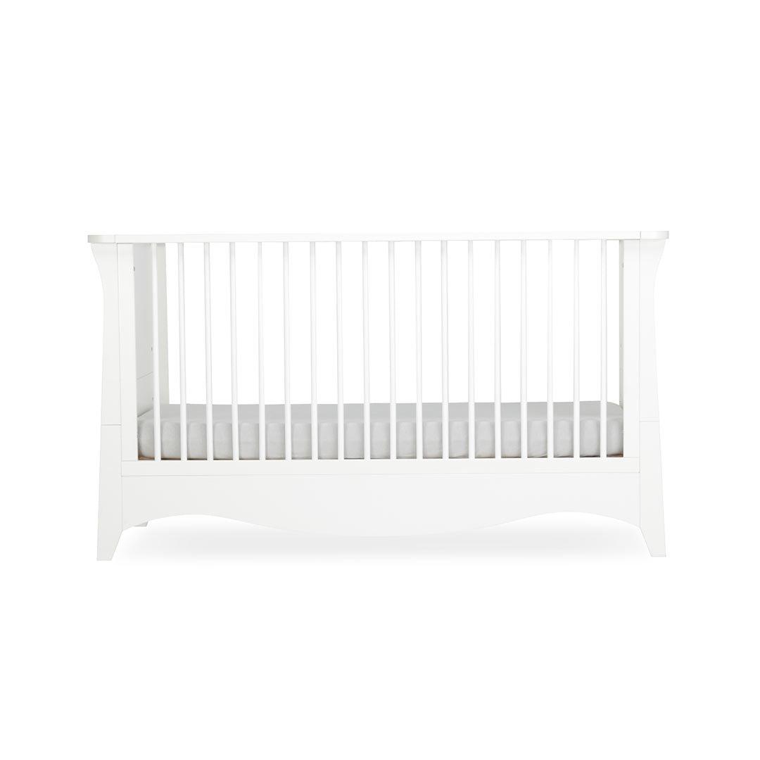  CuddleCo Clara 2 Piece Set 3-Drawer Dresser + Cot Bed - White、mySite、merchandisen