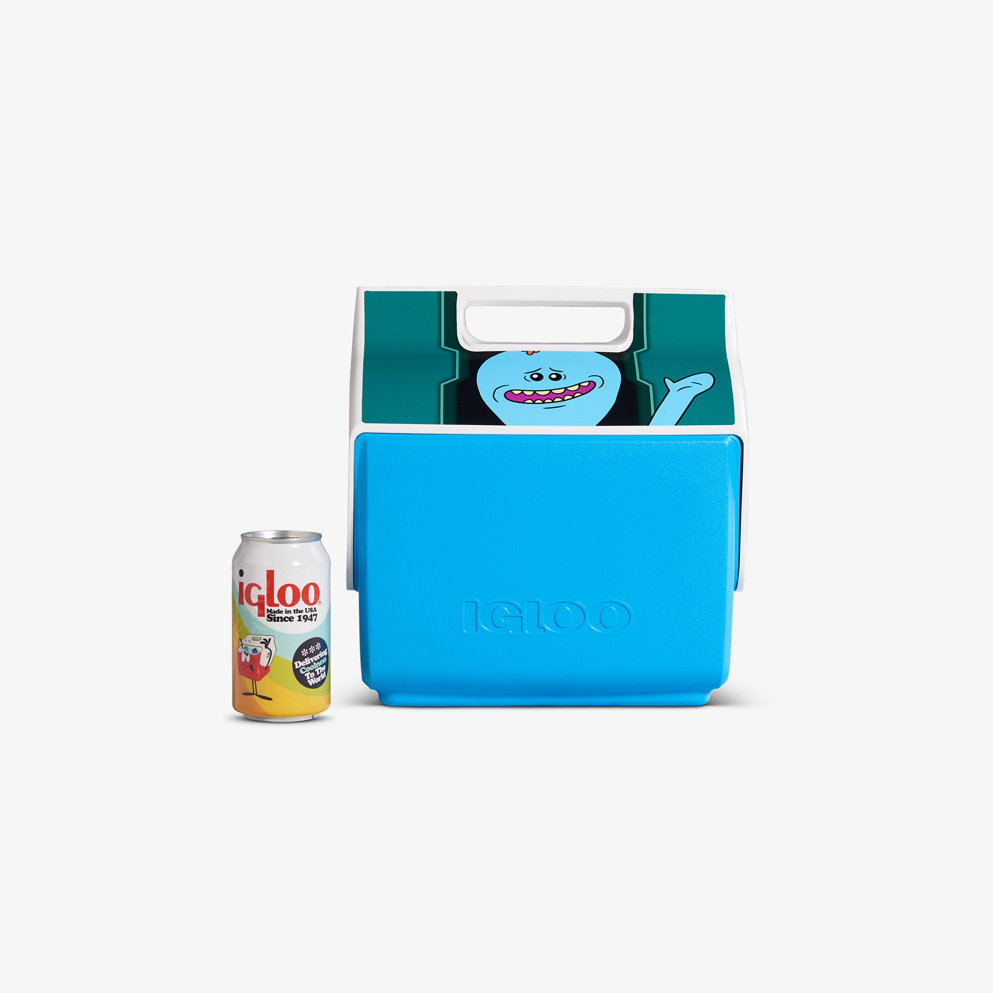 Rick and Morty Mr. Meeseeks Box Little Playmate 7 Qt Cooler、mySite、noshort