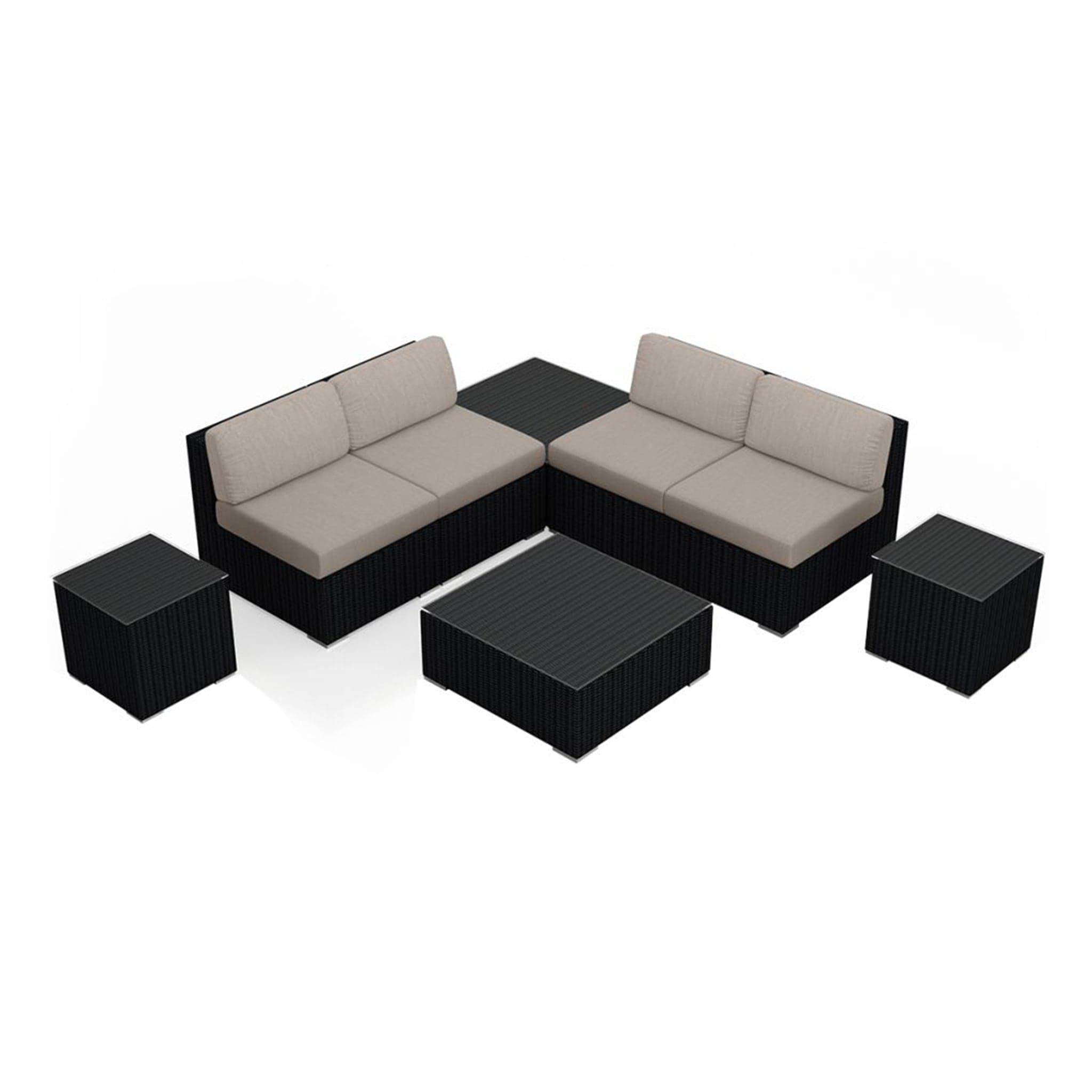 Urbana 8 Piece 4-Seat Sectional Set、mySite、neckold