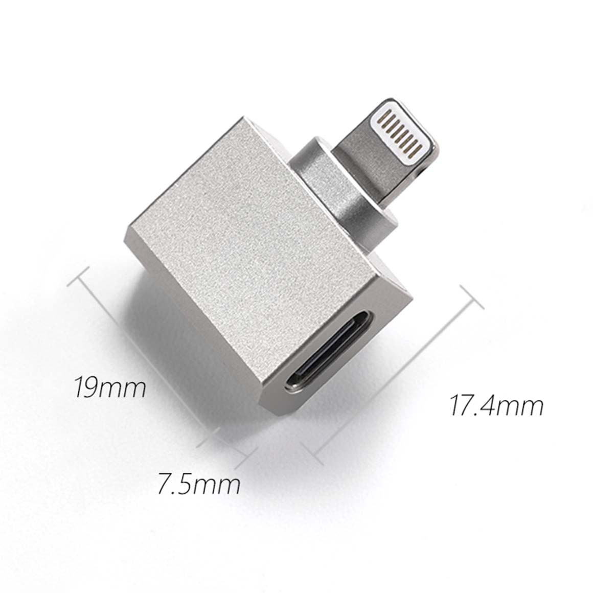  ddHiFi - TC28i M2 Lightning to USB-C OTG Adapter、mySite、merchandisen