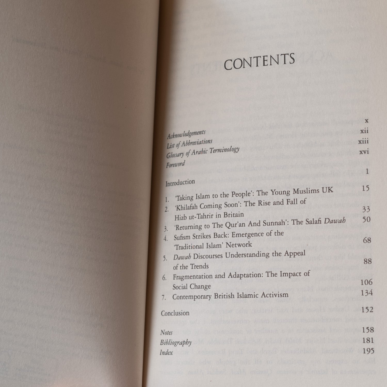 Sufis, Salafis and Islamists: The Contested Ground of British Islamic Activism、mySite、topwebapps