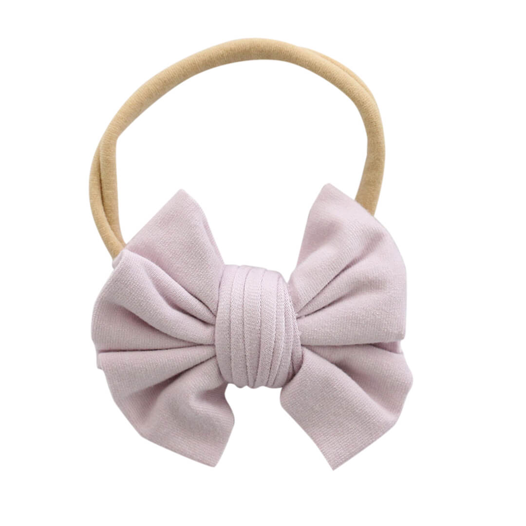  Solid Light Lavender Knit Bow Headband、mySite、layawaytickets