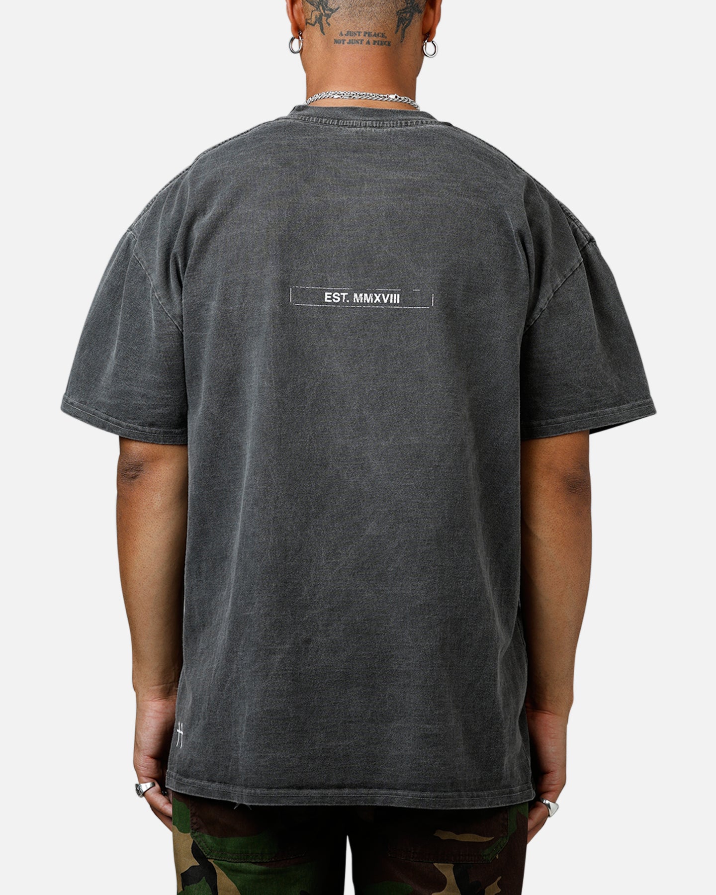 Saint Morta Liberty Boxy T-Shirt Black Wash、mySite、zt4zffjzw