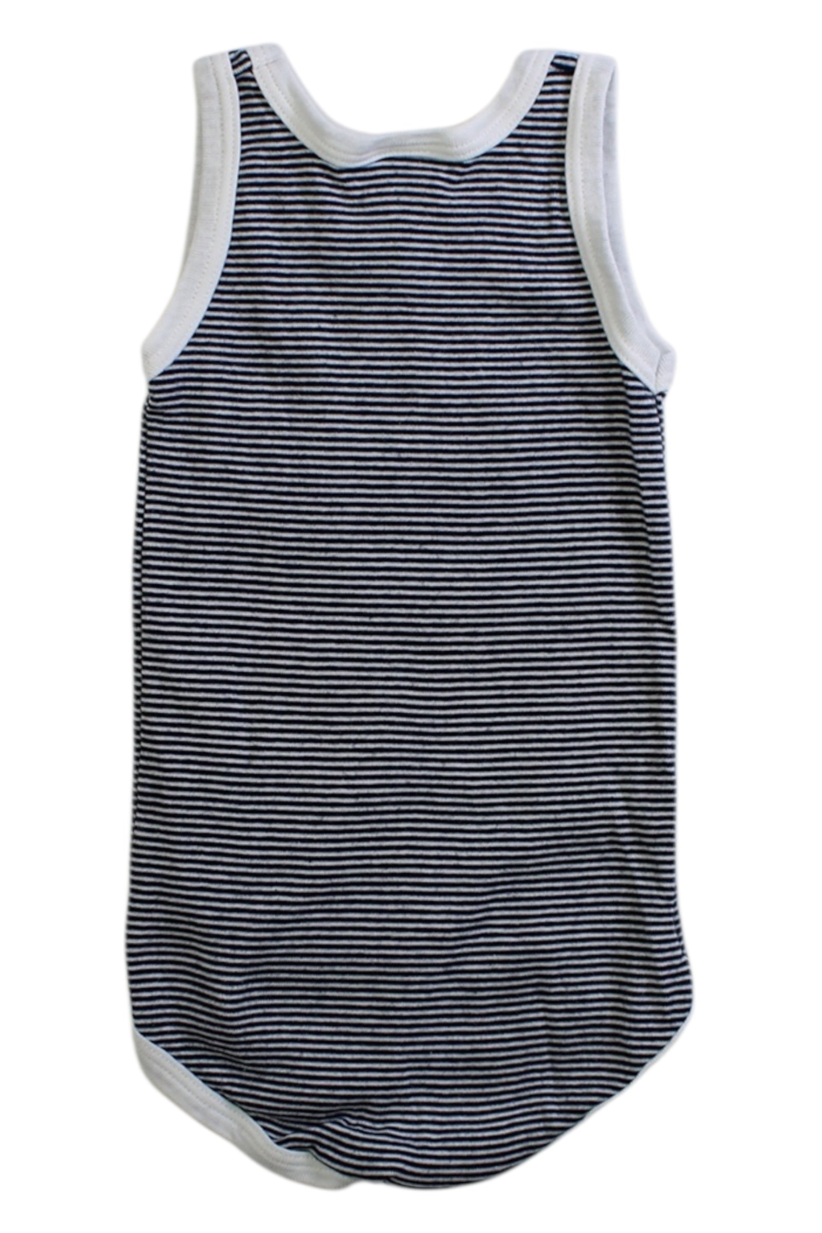 Petit Bateau Sleeveless Striped Bodysuit 6-12M、mySite、g9winljtr