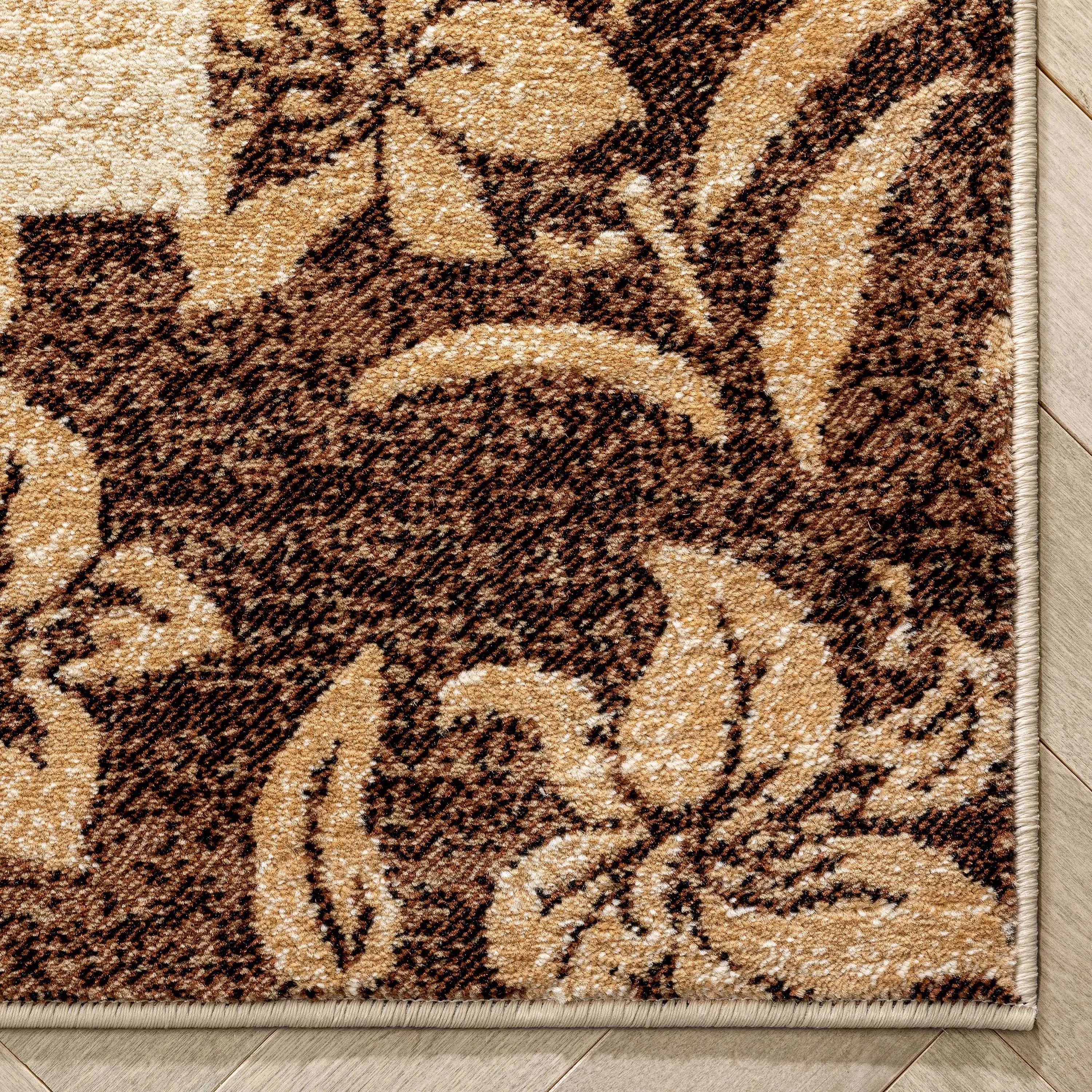 Vane Willow Damask Beige Transitional Rug、mySite、gigharbornorthrealestate