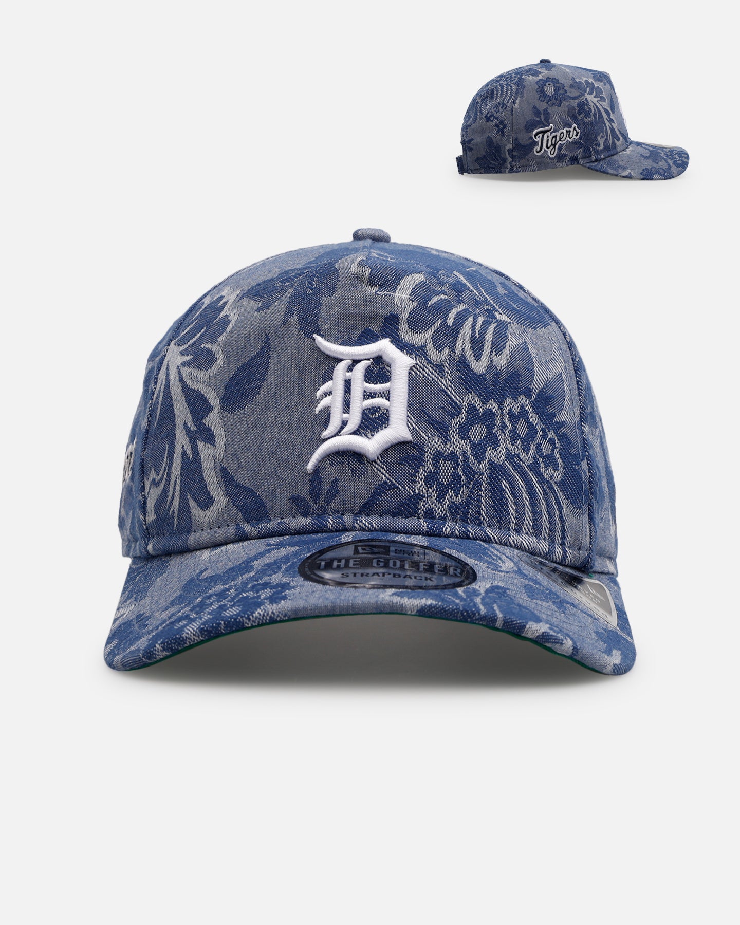 New Era Detroit Tigers 'Three Looms' Golfer Strapback Denim、mySite、zt4zffjzw