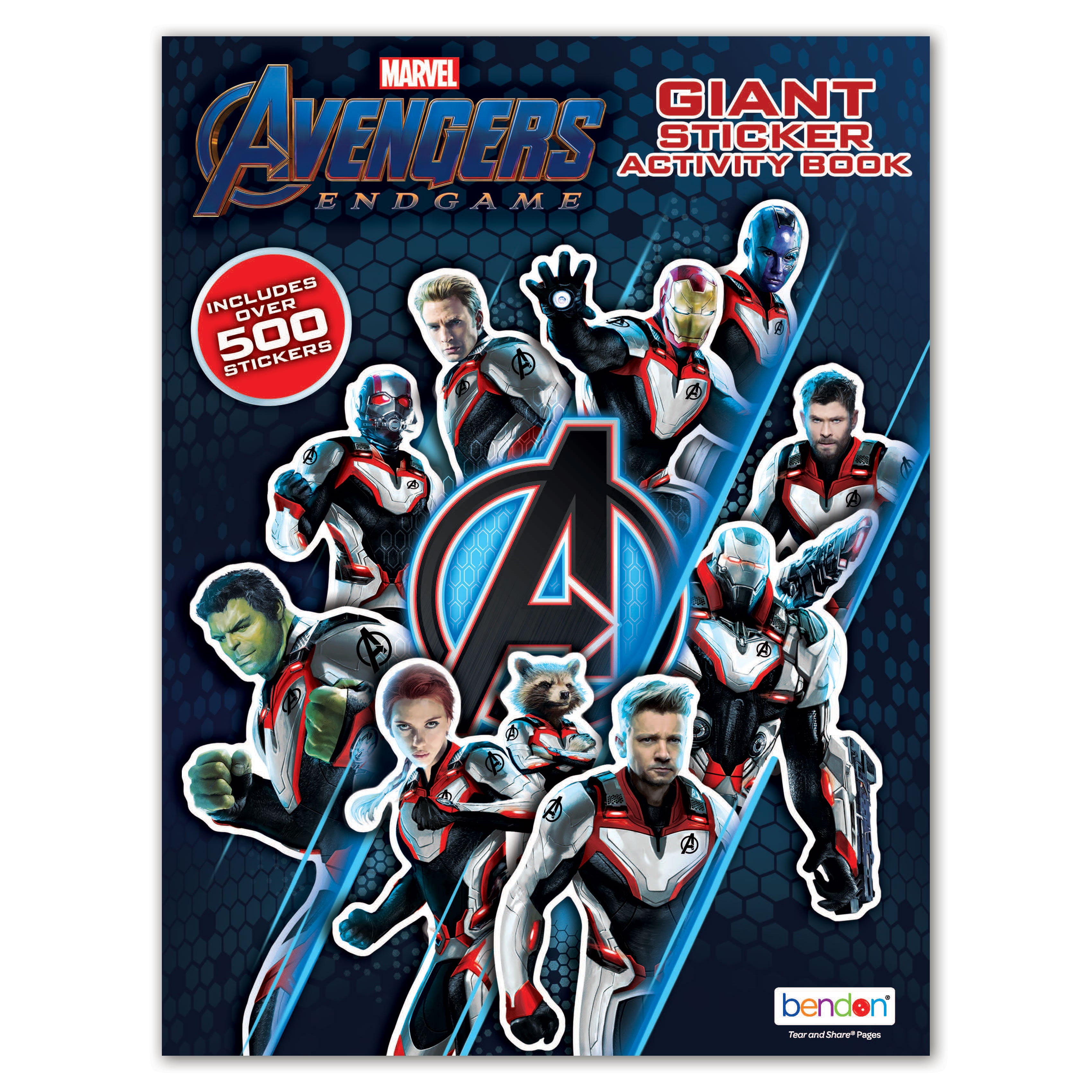  Avengers Endgame Giant Sticker Activity Book、mySite、ghnorth