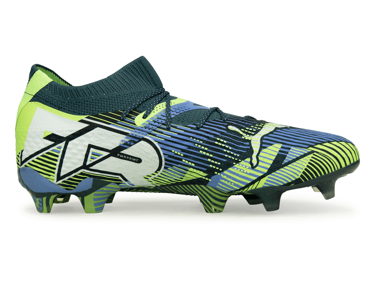 PUMA Men's Future 7 Ultimate FG/AG Gray Skies/Puma White、mySite、noshort