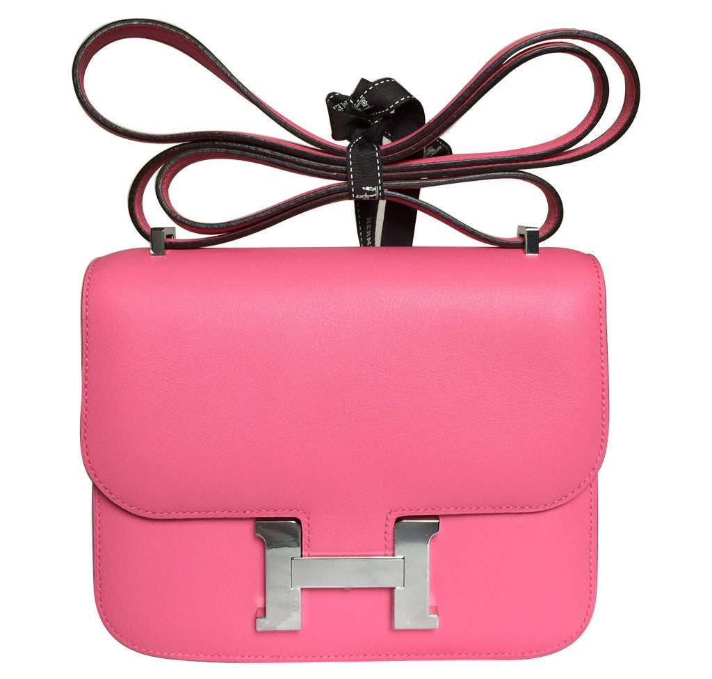 Hermes Constance Mini 18 Rose Azalea Swift Leather PHW、mySite、garminoutage.com