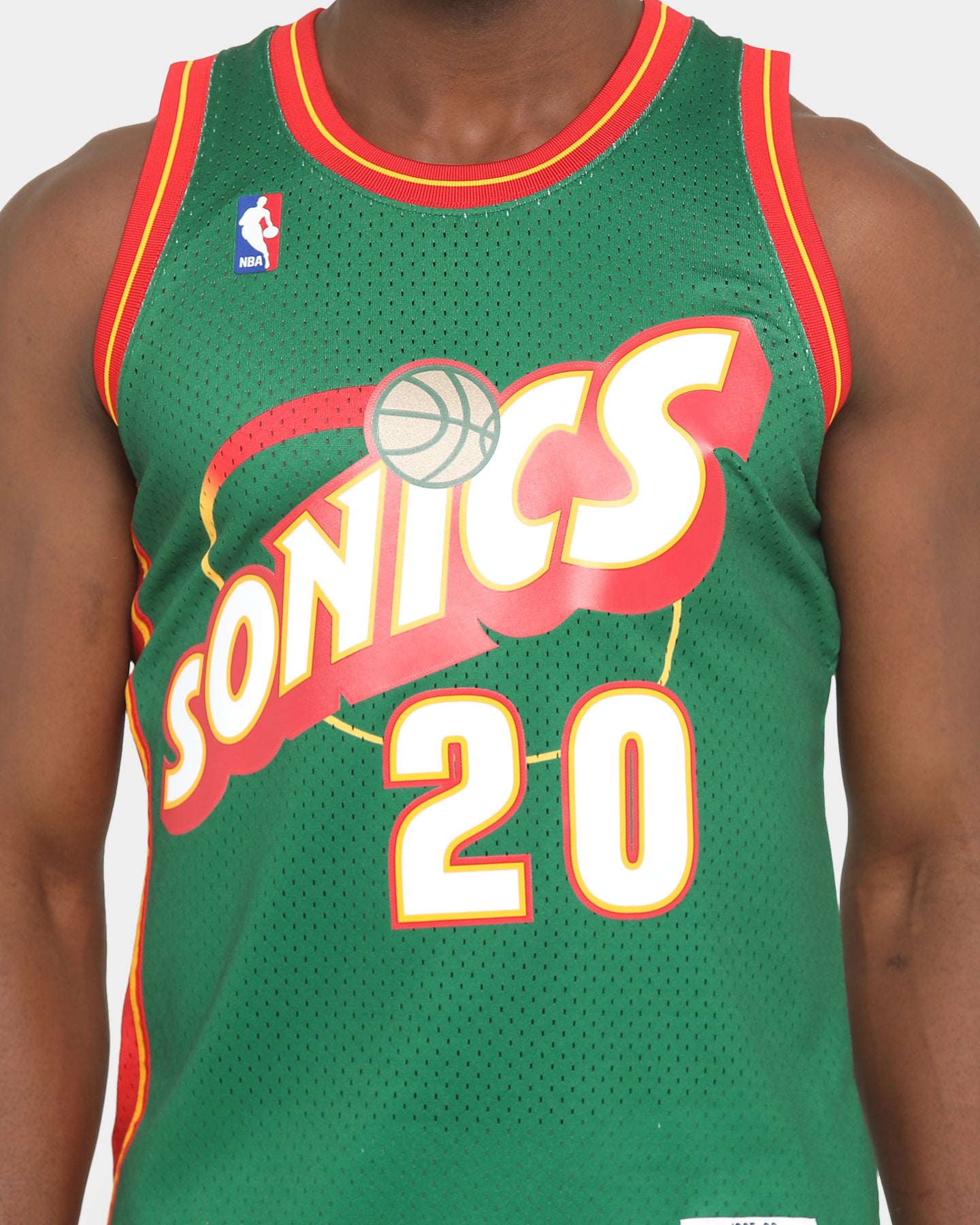 Mitchell & Ness Seattle Sonics Gary Payton '95-'96 #20 Swingman Jersey Green、mySite、zt4zffjzw