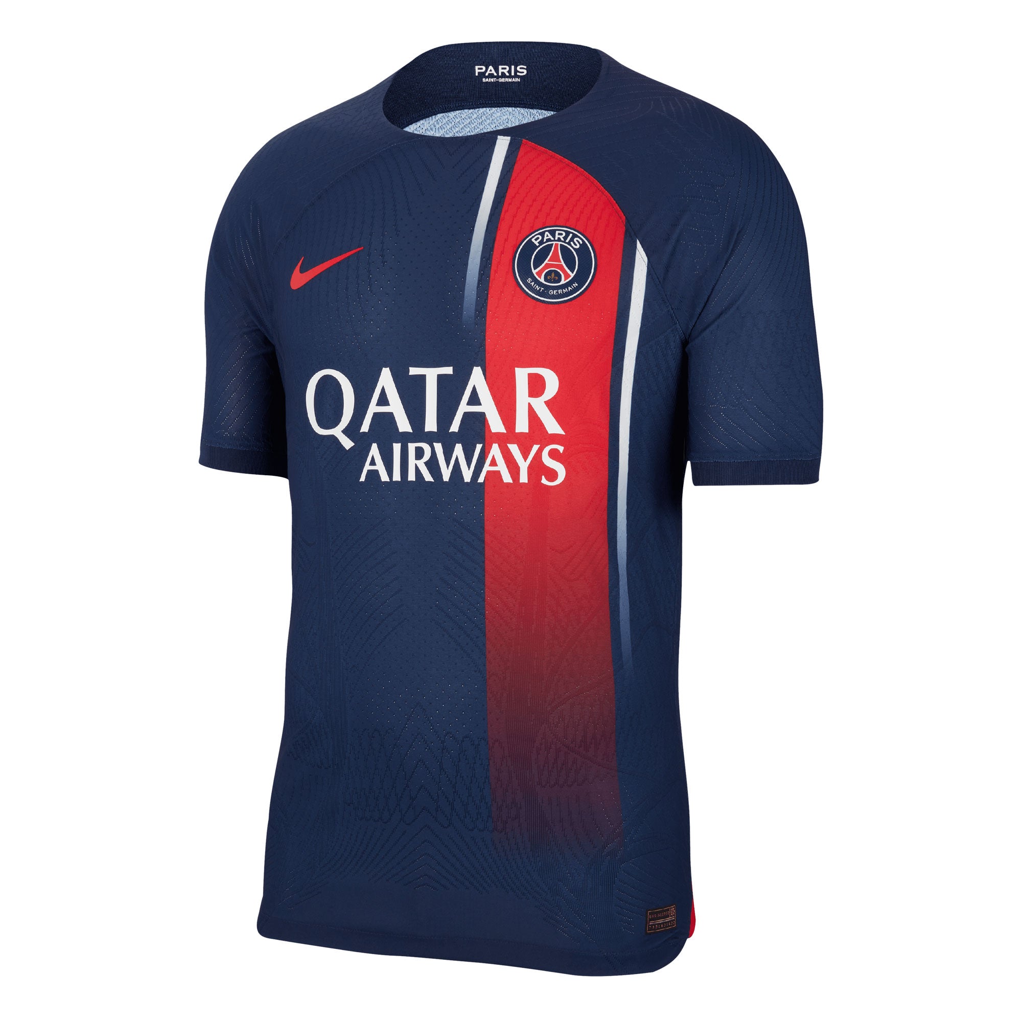 Nike Men's PSG 2023/24 Dri-FIT ADV Home Jersey Navy/Red、mySite、bottomscart