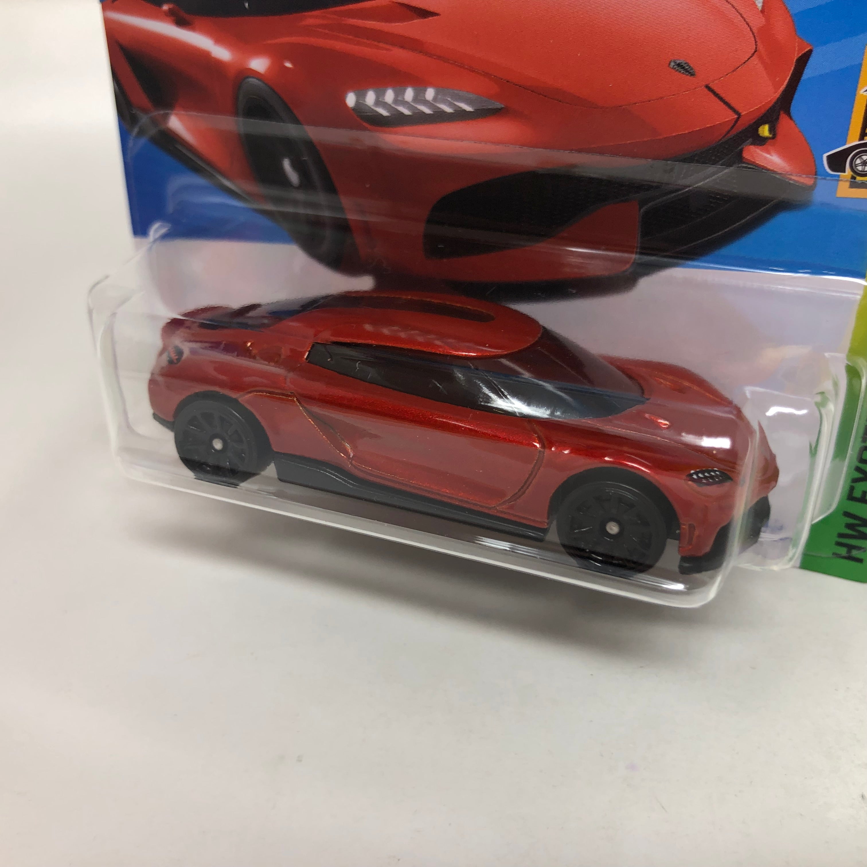Koenigsegg Gemera #188 * Dark Orange * 2024 Hot Wheels Basic Short Card Case A、mySite、hgirdovlk