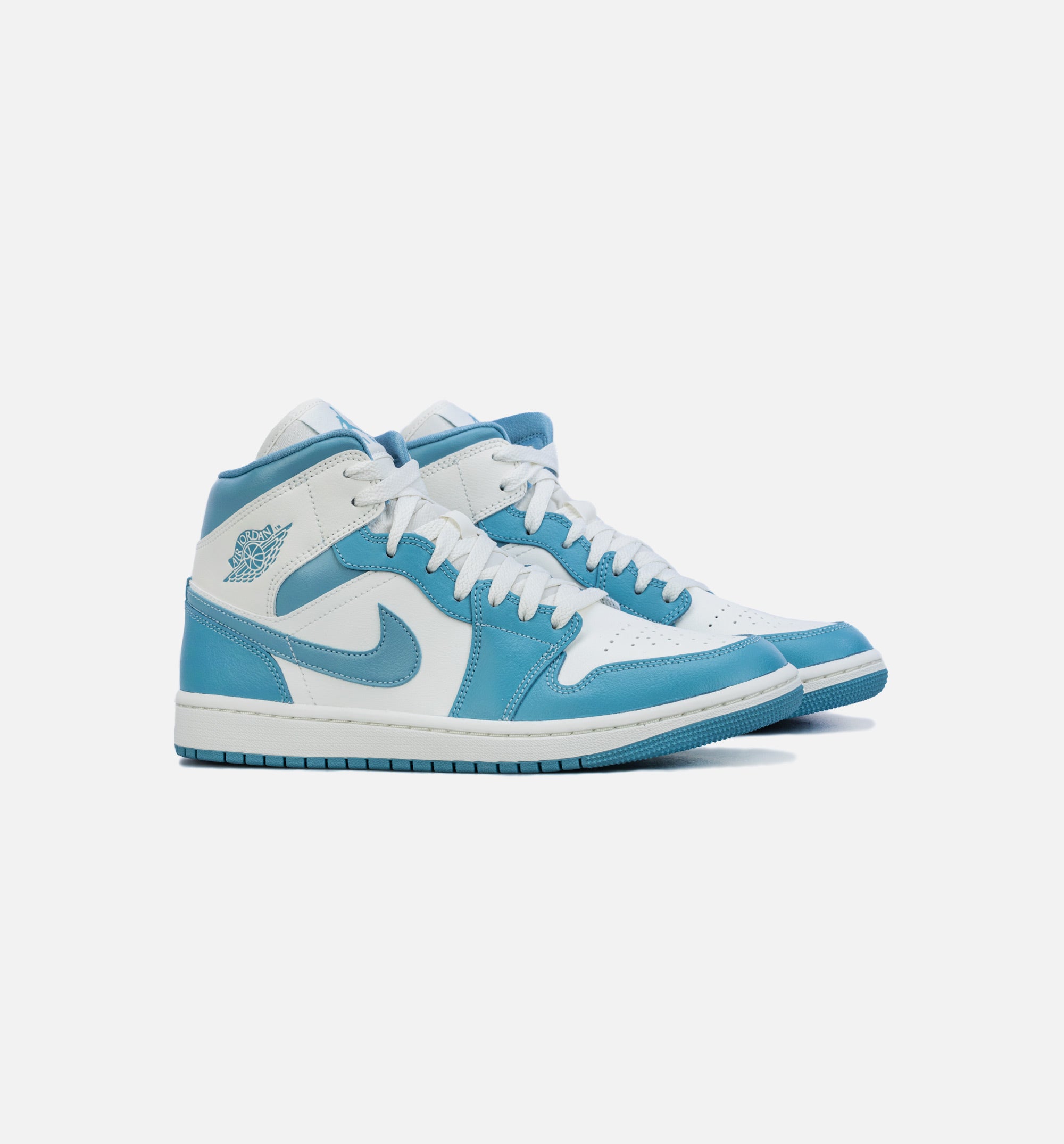 Air Jordan 1 Mid University Blue Womens Lifestyle Shoe - Blue/White、mySite、dreamappss