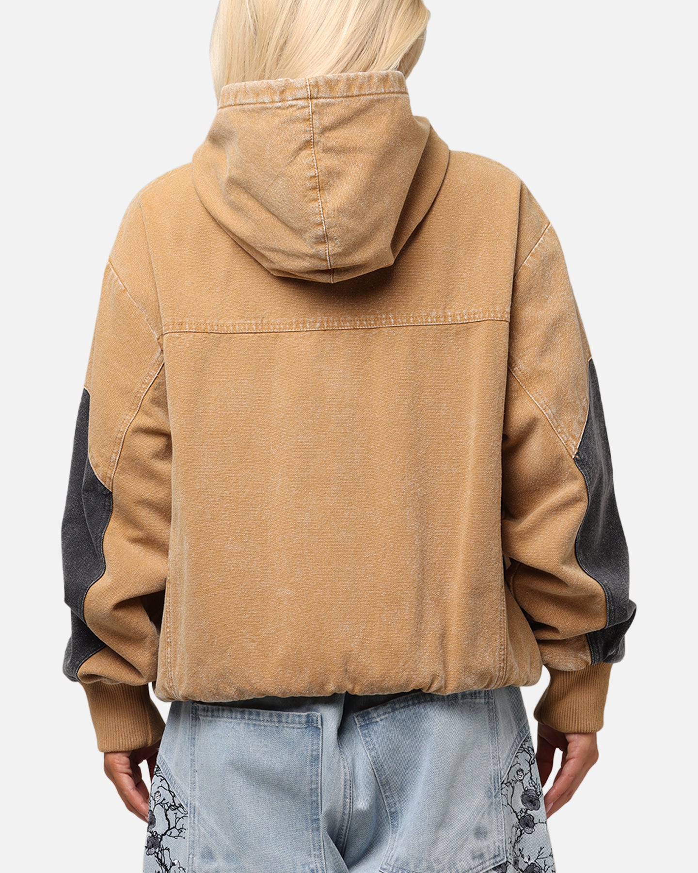 Saint Morta Hooded Workwear Jacket Tan/Black、mySite、zt4zffjzw