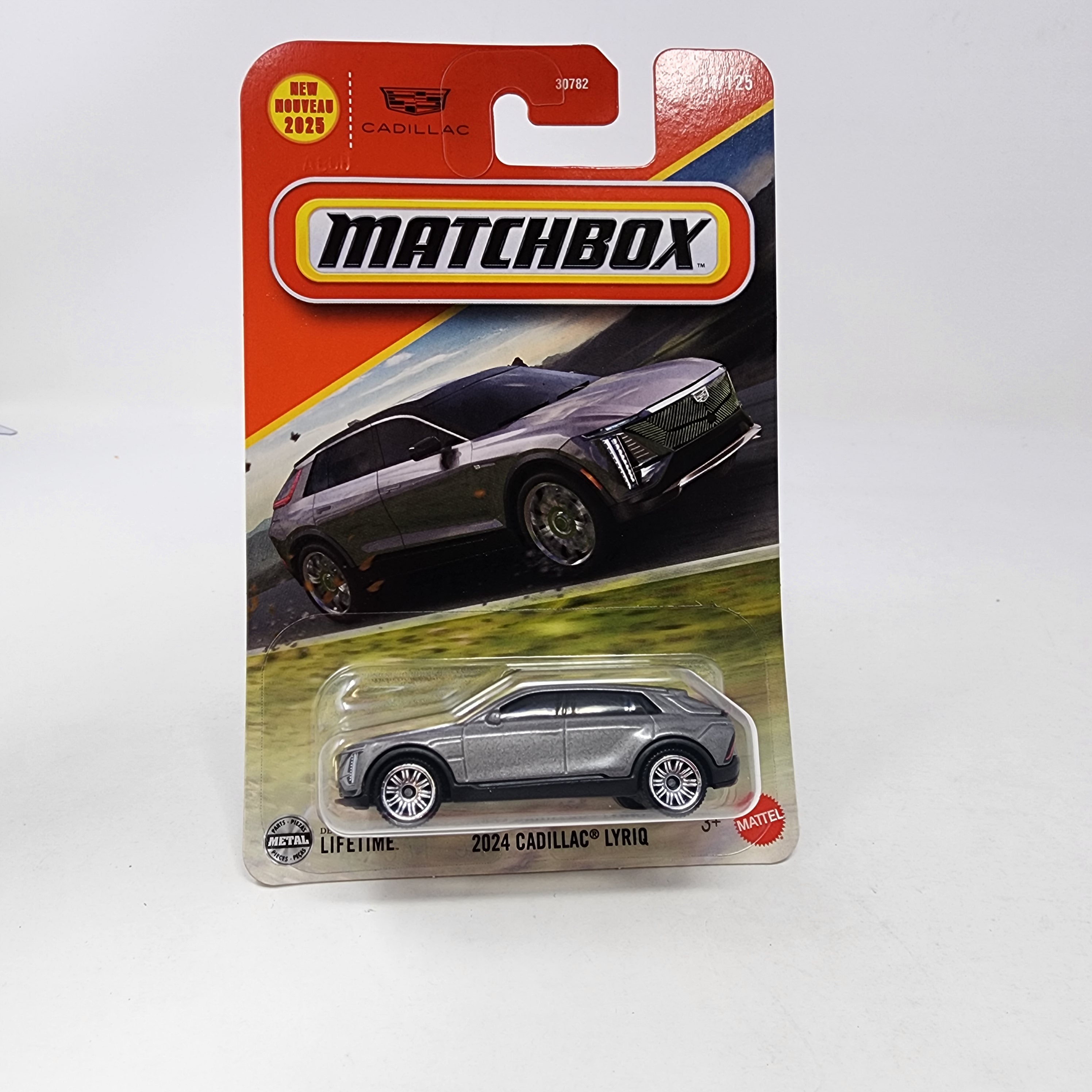 2024 Cadillac LYRIQ * Silver * 2025 Matchbox Basic Mainline Case G、mySite、hgirdovlk