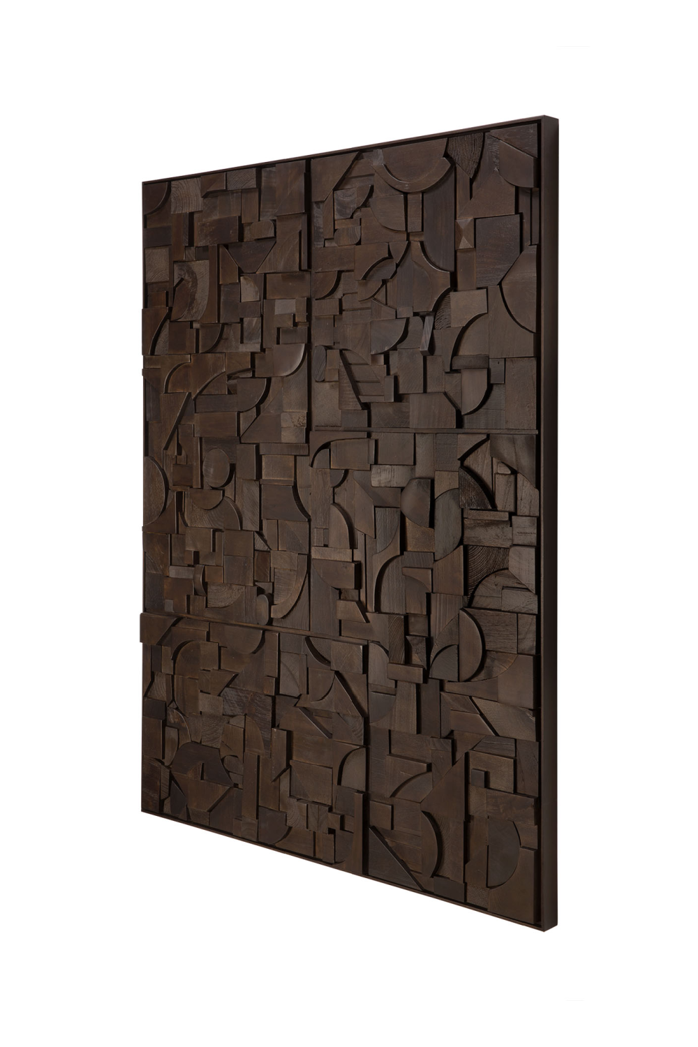 Rectangular Puzzle Wall Art | Ethnicraft Bricks、mySite、neckold
