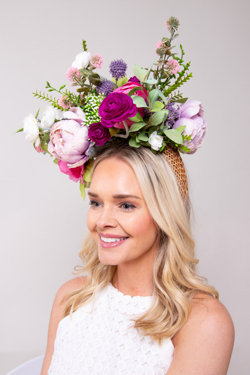 Blossom Bouquet Fascinator - FINAL SALE、mySite、hinf8tx79