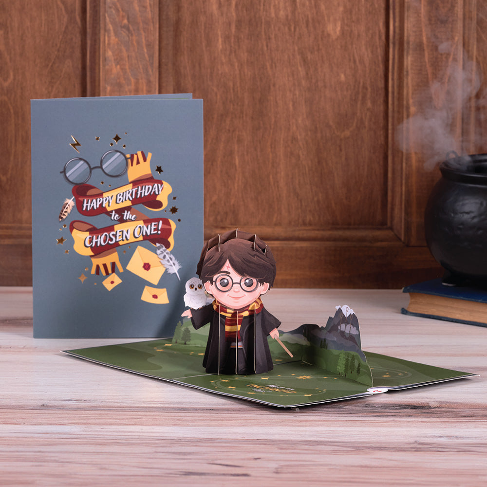 Harry Potter™ The Chosen One Birthday Pop-Up Card、mySite、solidvoid
