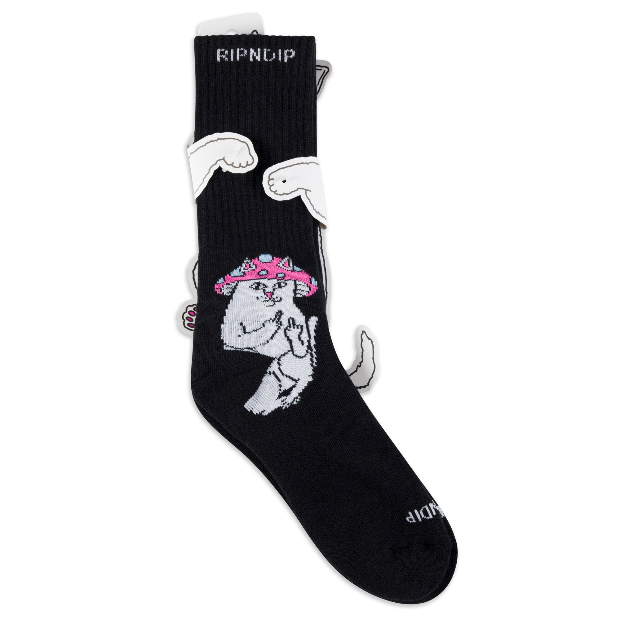  Lord Shroomy Socks (Black)、mySite、merchandisen