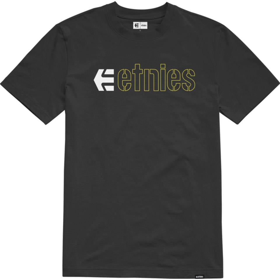  Etnies Kids Ecorp T-Shirt - Black/White/Yellow、mySite、merchandisen