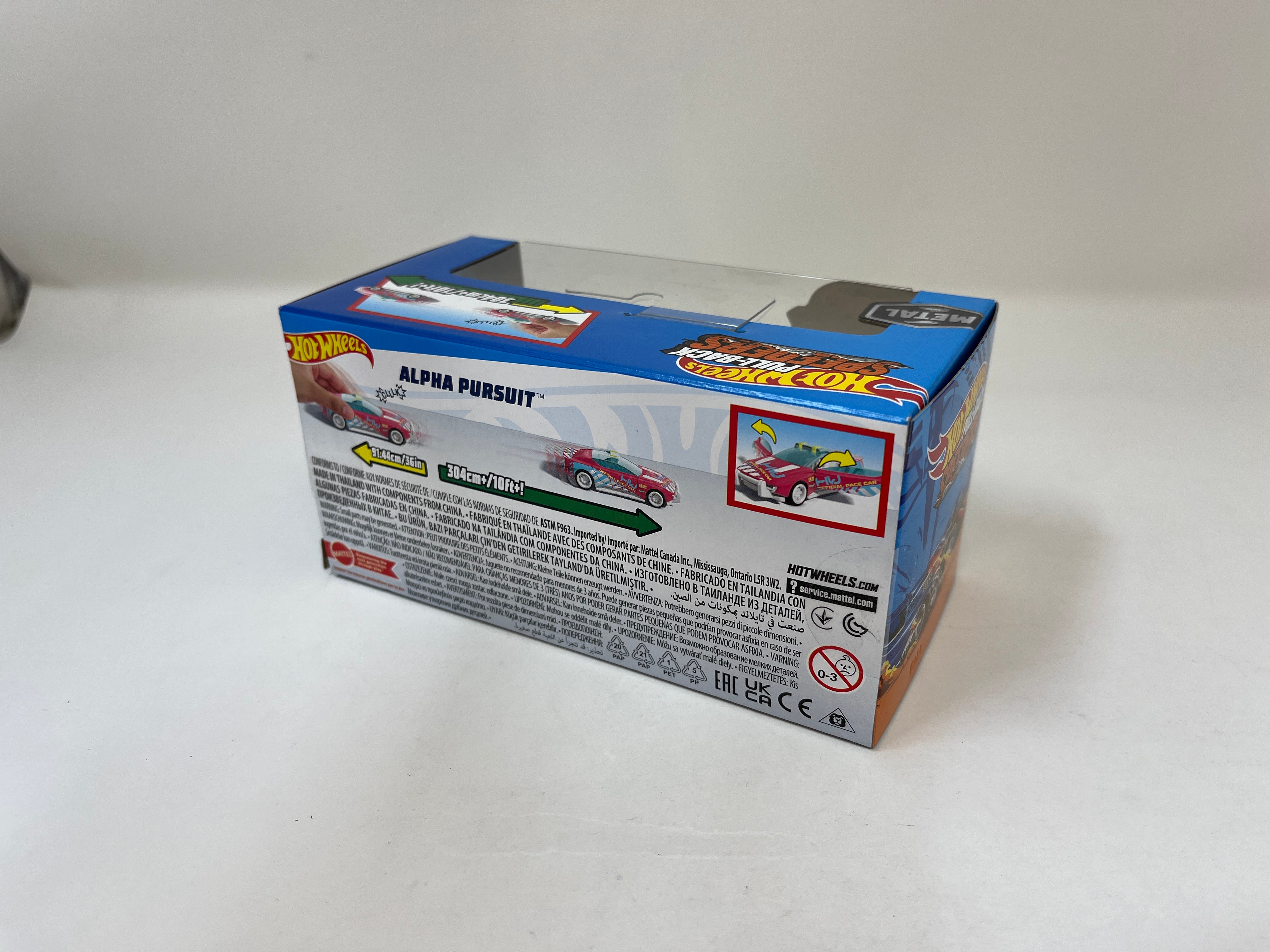 Alpha Pursuit * 2024 Hot Wheels Pull-Back Speeders 1:43 scale PINK、mySite、hgirdovlk