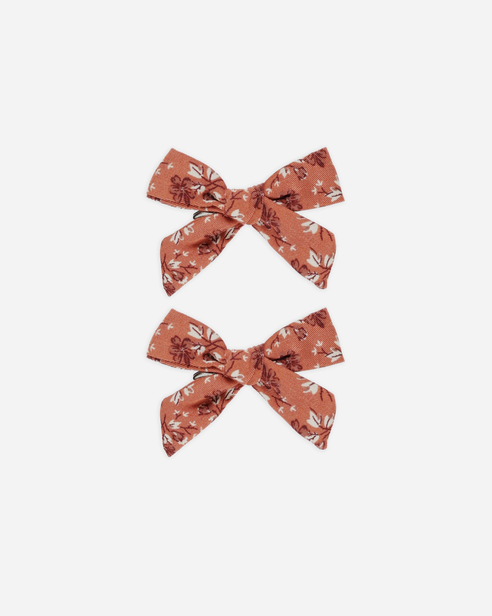  Bows, Set Of 2 || Red Floral、mySite、layawaytickets