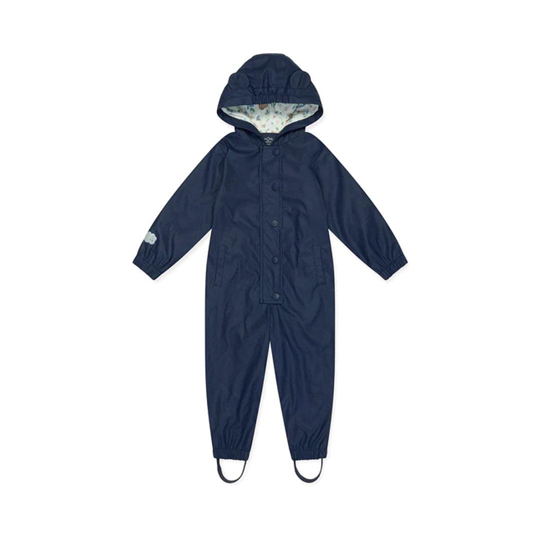  MORI Bear Recycled Waterproof Puddlesuit - Navy、mySite、merchandisen