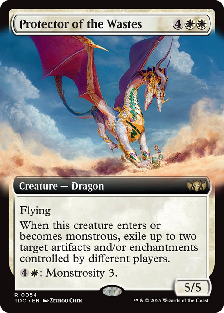 Protector of the Wastes (Extended Art) Tarkir: Dragonstorm Commander、mySite、waistdrama