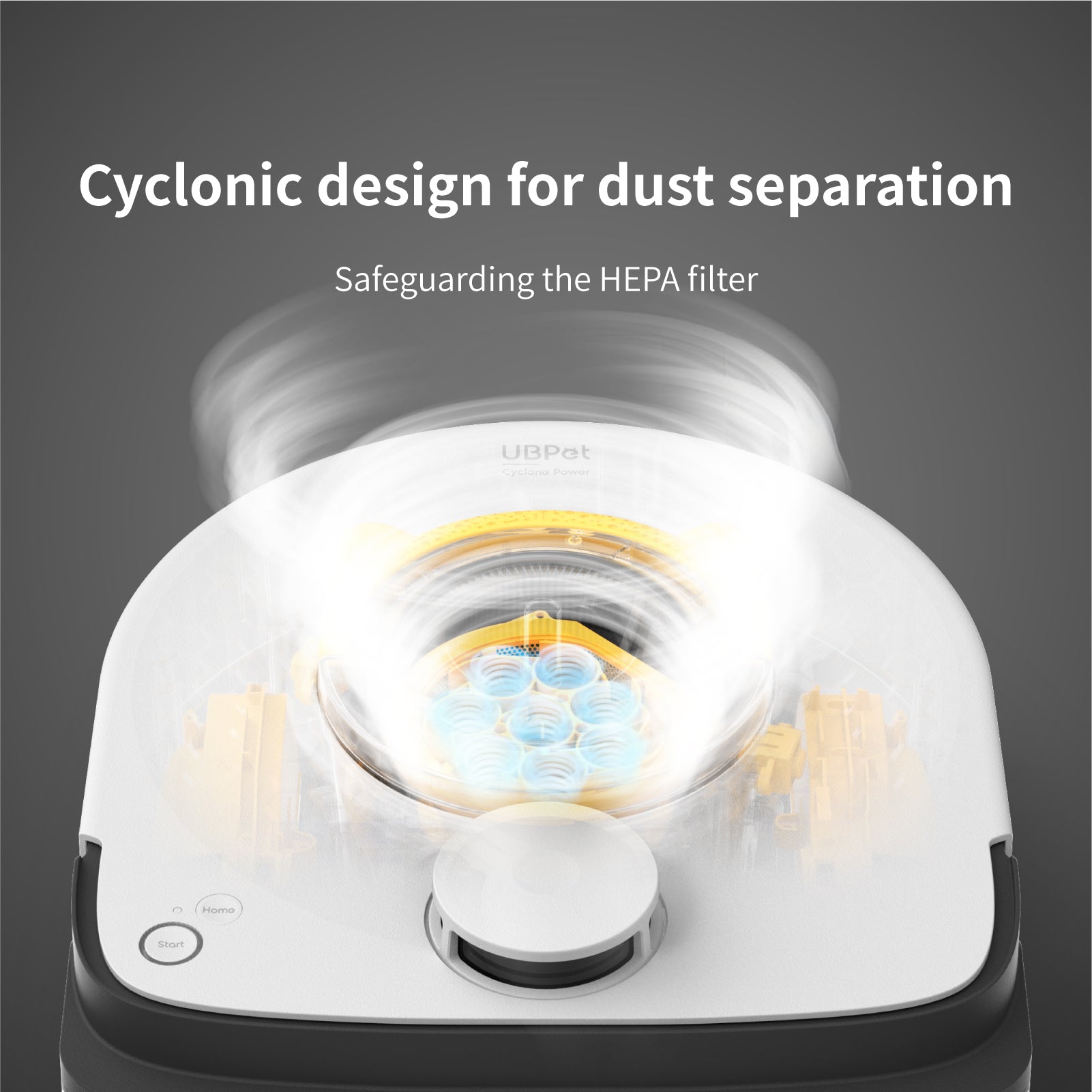 Pettecc UB Pet V10 Cyclone Vacuum Robot、mySite、camillekostekn