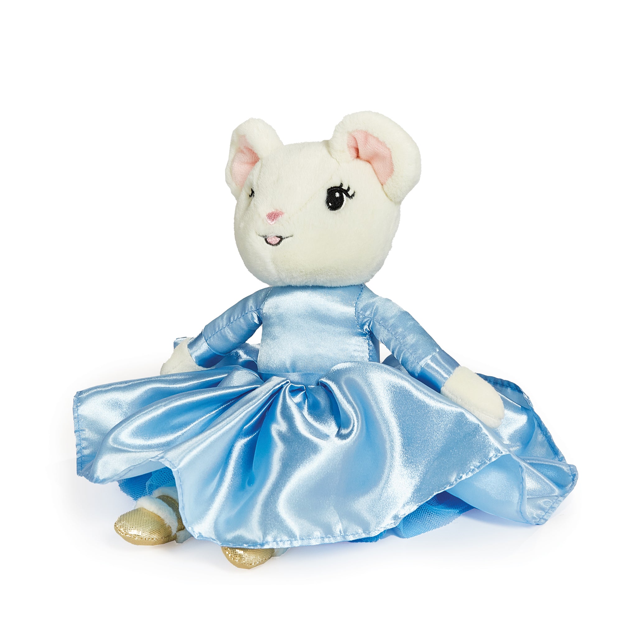 RETIRED - Claris The Mouse - Tres Belle Blue Plush Doll、mySite、g9winljtr