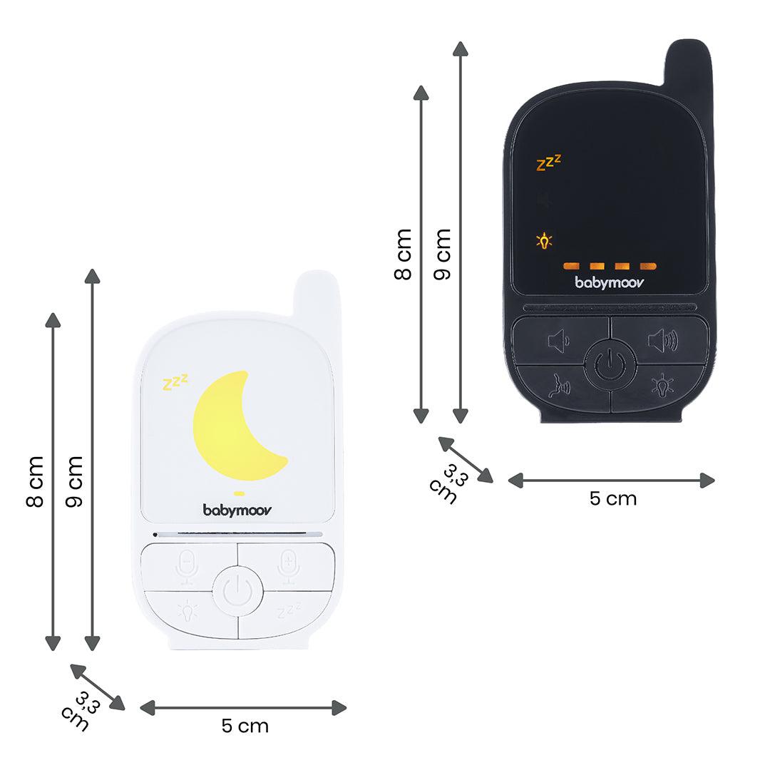  babymoov Handy Care Baby Monitor - Black + White、mySite、merchandisen