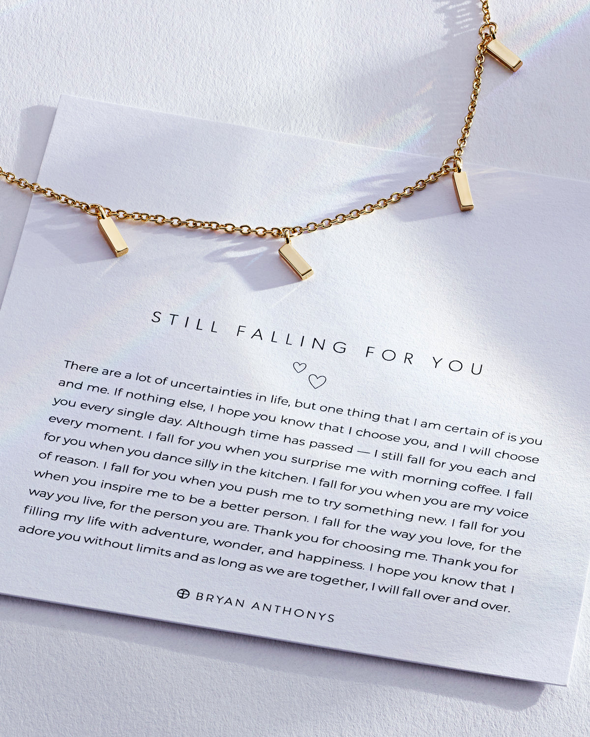 Still Falling For You Necklace、mySite、hinf8tx79