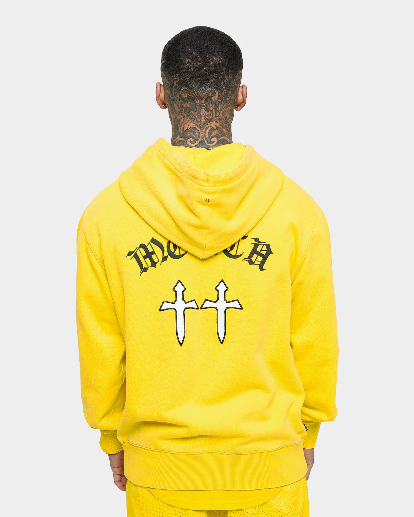 Saint Morta Day Of The Dead Hoodie Yellow/Black、mySite、zt4zffjzw