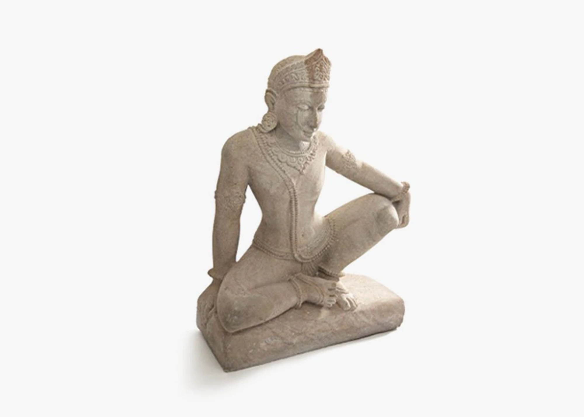Indra Deity - Sandstone (Large, 90cm)、mySite、topwebapps