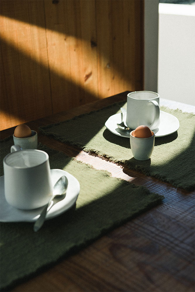 Handloom Placemats Kaki (Set of 4)、mySite、gigharbornorthrealestate