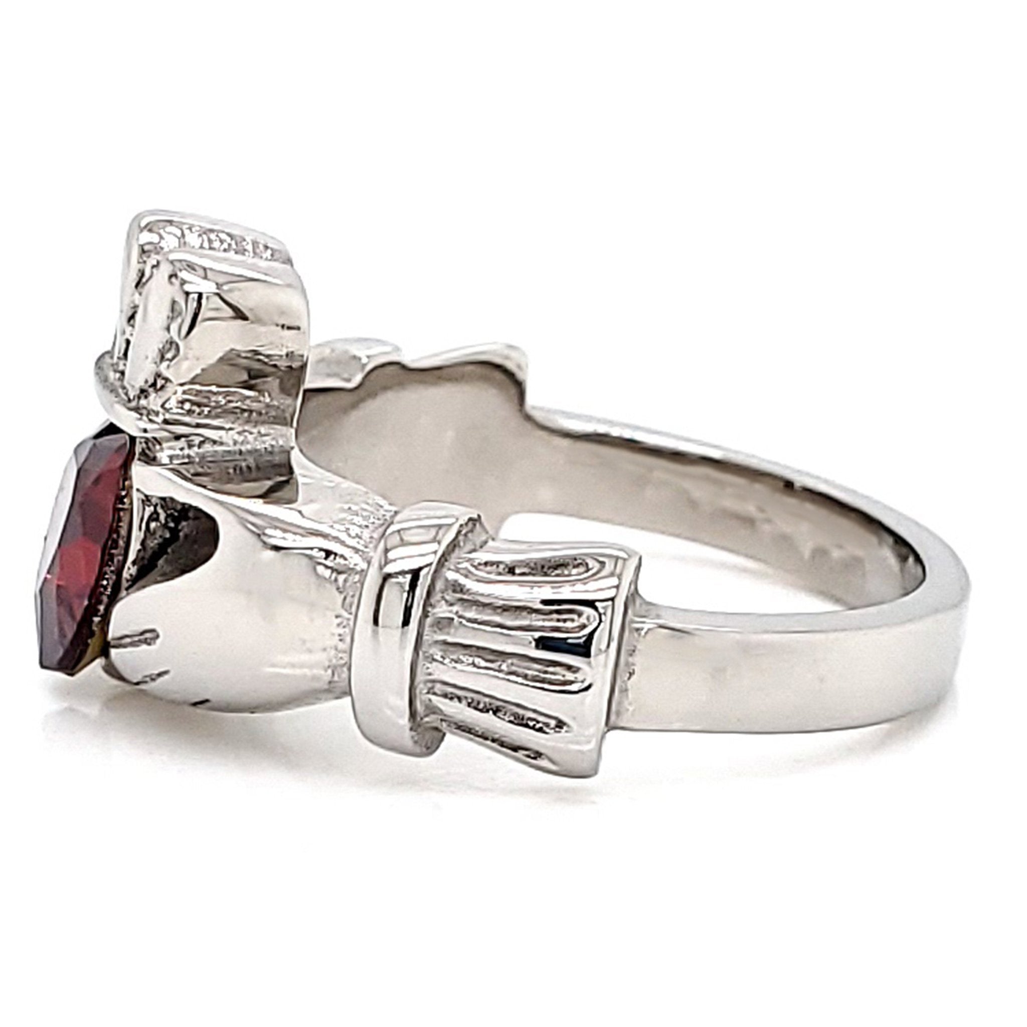Claddagh Love, Loyalty, & Friendship Birthstone Ring / FBS0001、mySite、dreamappss