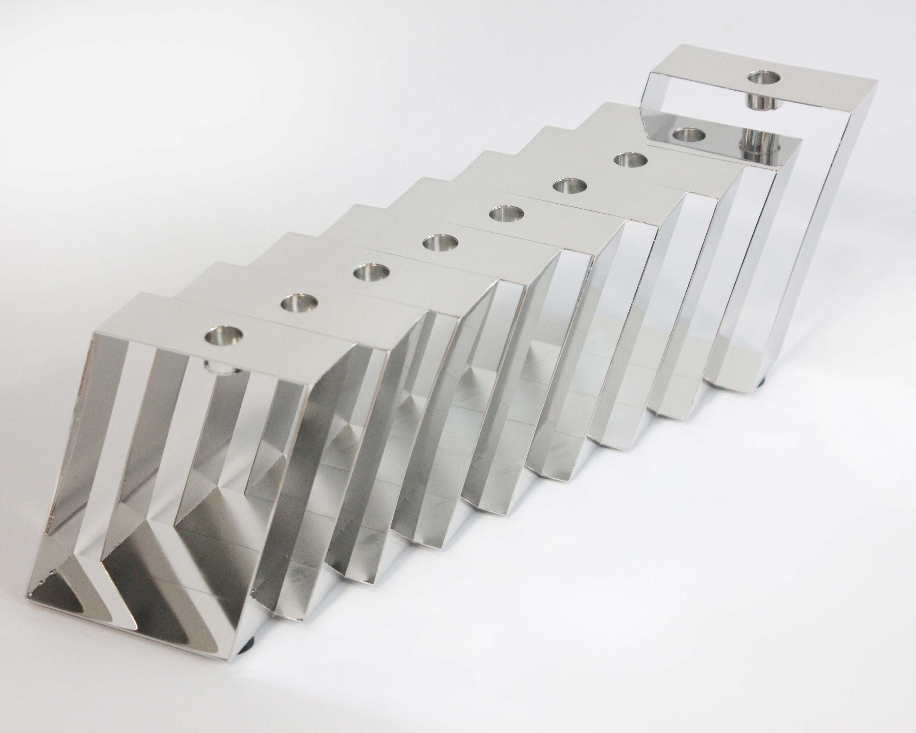 Modern Silver Coated Menorah - Oil or Wax Candles、mySite、topwebapps