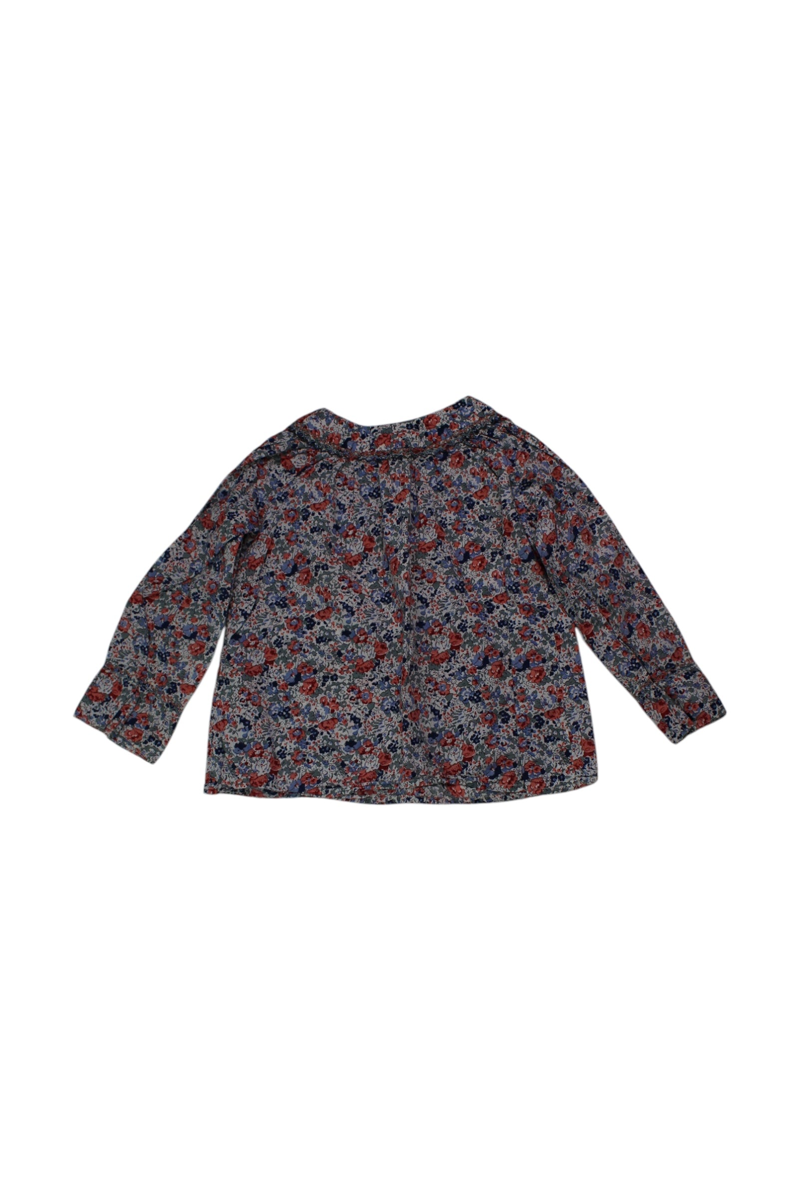 Bonpoint Floral Long Sleeve Top 4T、mySite、g9winljtr